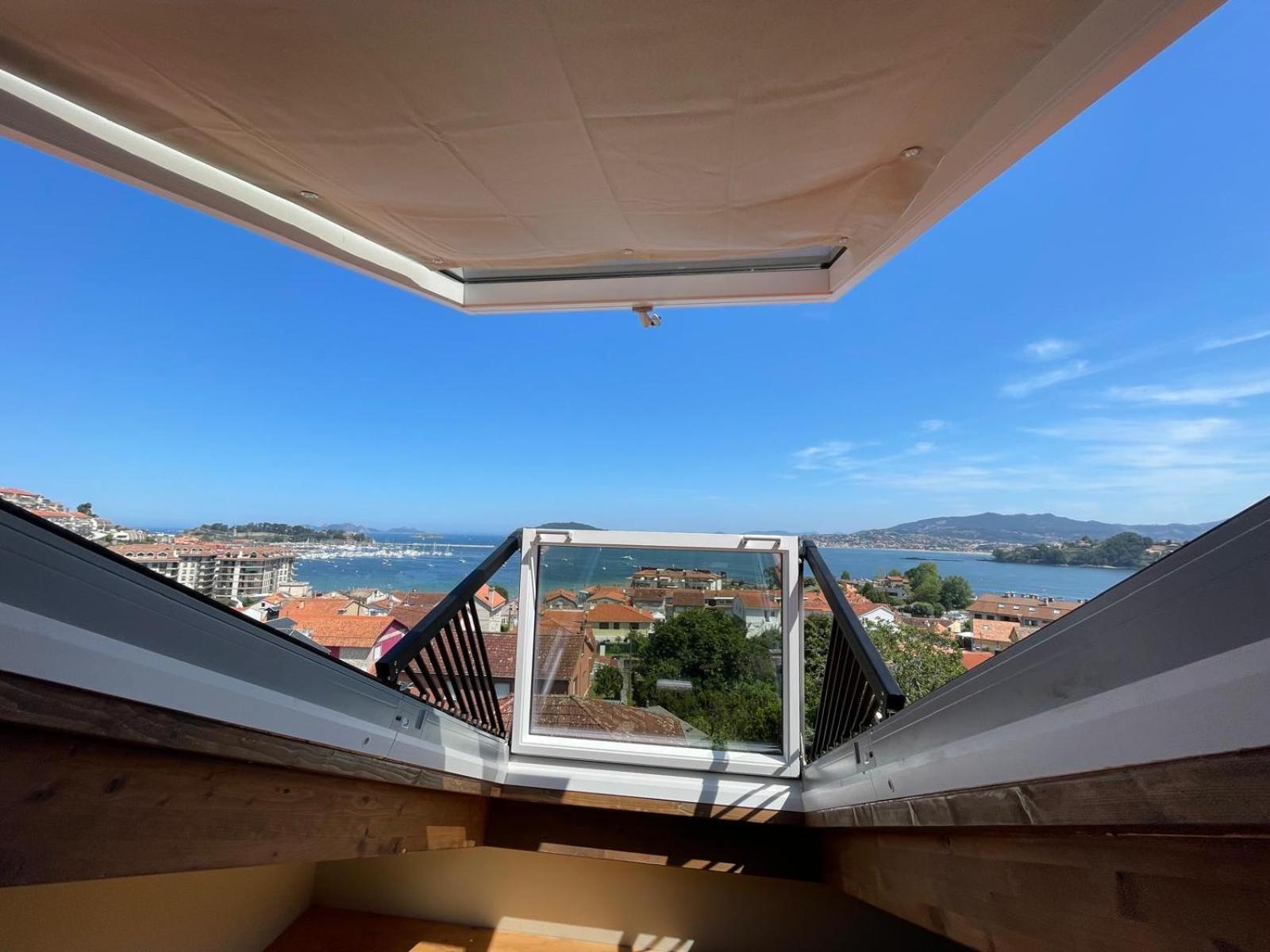 Casita Independiente Y Tres Apartamentos Con Piscina Ladeira Playa Baiona Exteriör bild