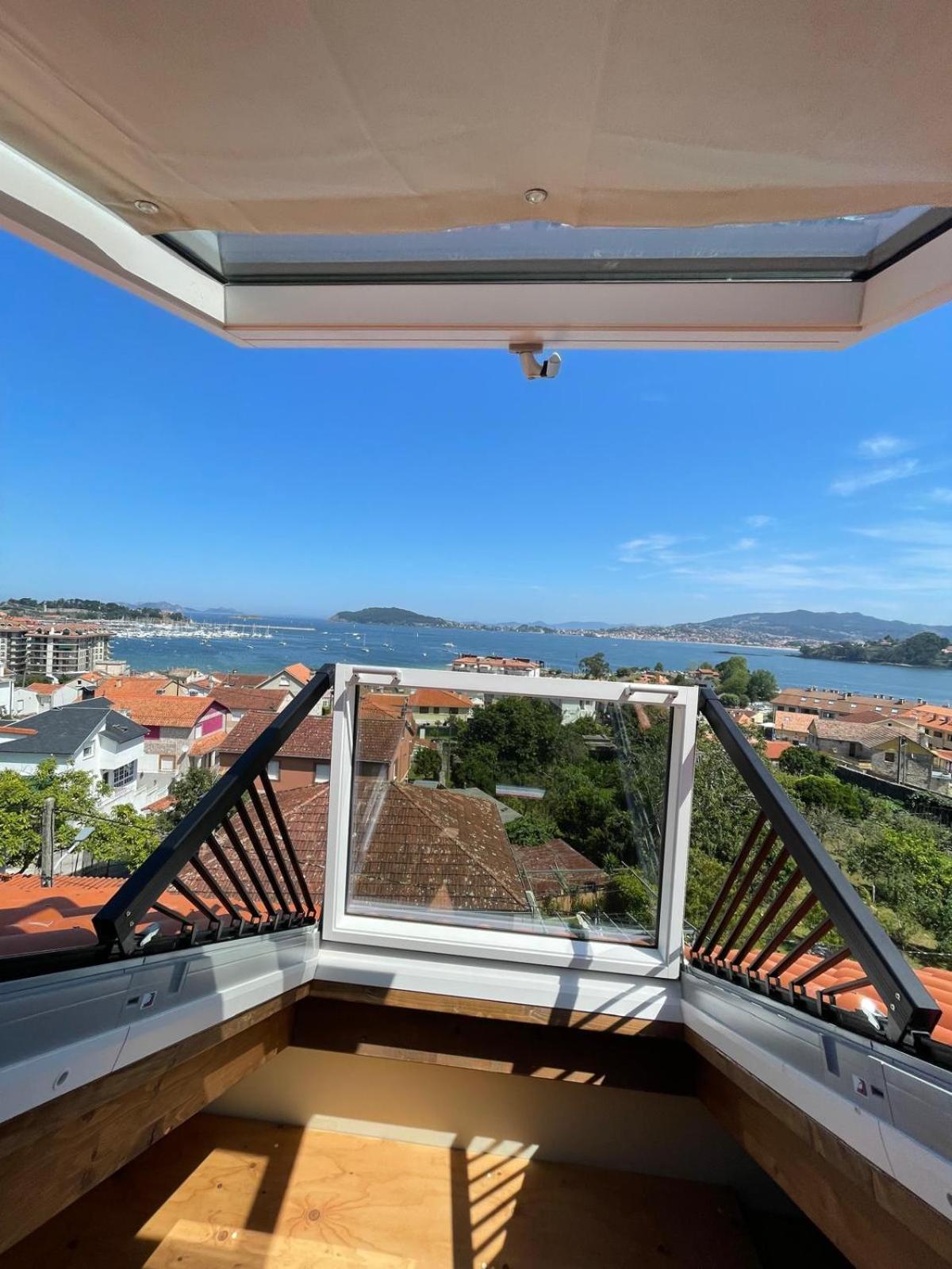 Casita Independiente Y Tres Apartamentos Con Piscina Ladeira Playa Baiona Exteriör bild