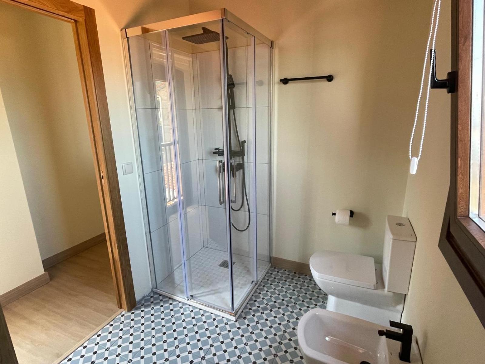 Casita Independiente Y Tres Apartamentos Con Piscina Ladeira Playa Baiona Exteriör bild