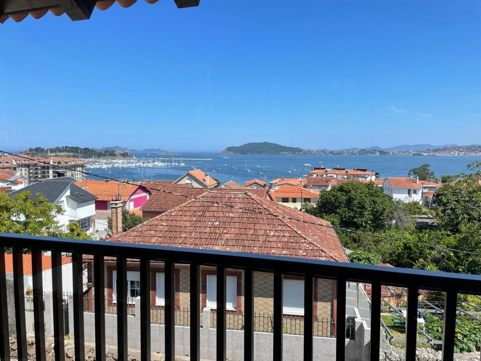 Casita Independiente Y Tres Apartamentos Con Piscina Ladeira Playa Baiona Exteriör bild
