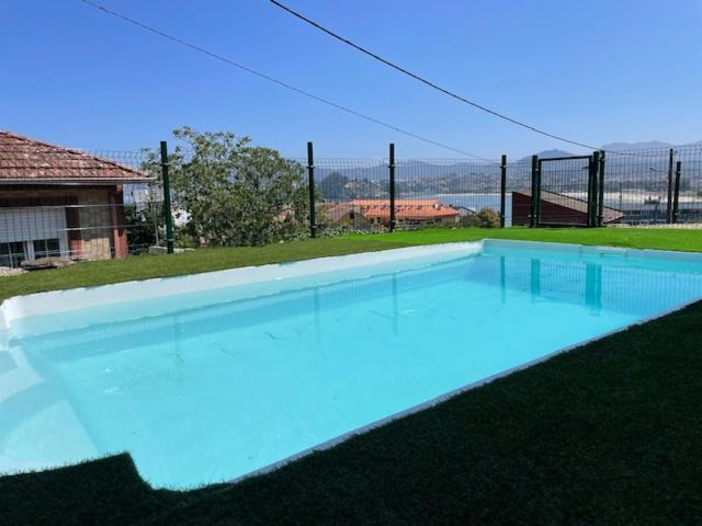Casita Independiente Y Tres Apartamentos Con Piscina Ladeira Playa Baiona Exteriör bild