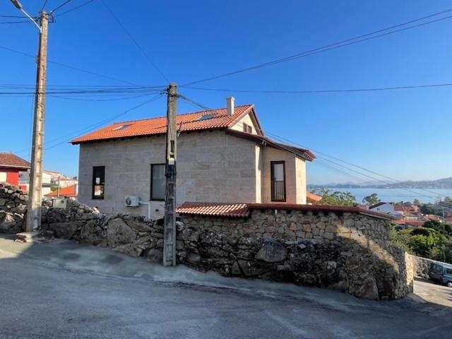 Casita Independiente Y Tres Apartamentos Con Piscina Ladeira Playa Baiona Exteriör bild