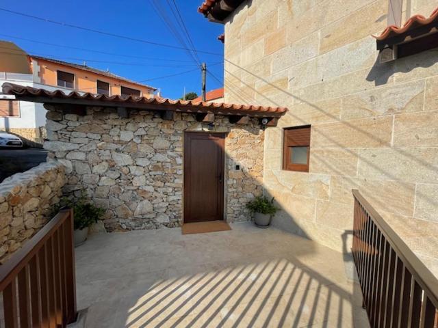 Casita Independiente Y Tres Apartamentos Con Piscina Ladeira Playa Baiona Exteriör bild
